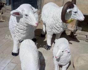 内蒙古雕塑羊